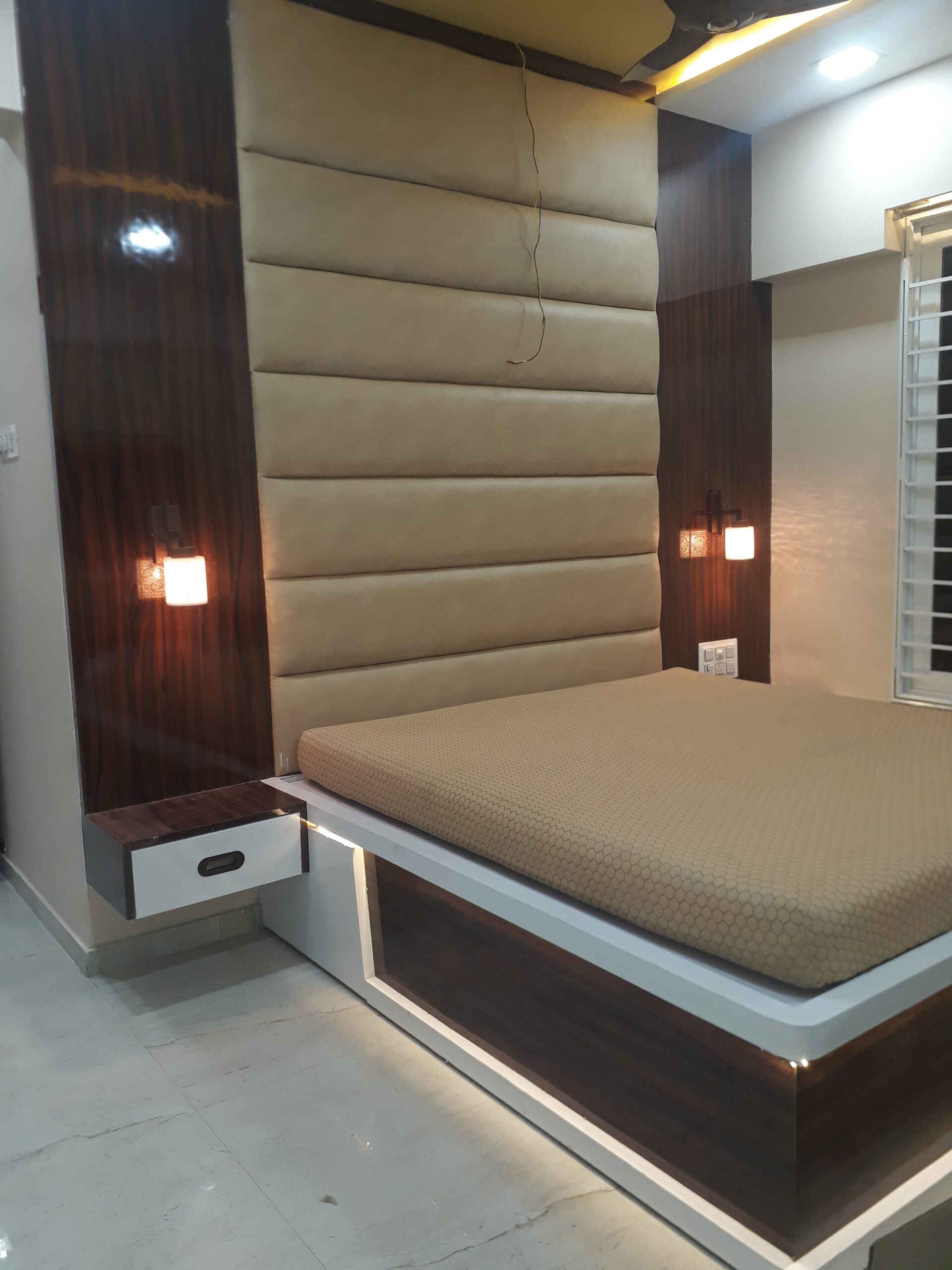 Masterbedroom panelling